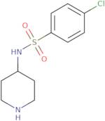 4-Chloro-N-(piperidin-4-yl)benzene-1-sulfonamide