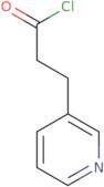 3-(Pyridin-3-yl)propanoyl chloride