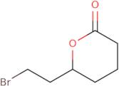6-(2-Bromoethyl)oxan-2-one