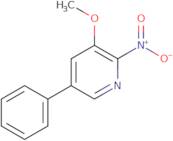 3-methoxy-2-nitro-5-phenylpyridine