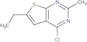 4-Chloro-6-ethyl-2-methylthieno[2,3-d]pyrimidine