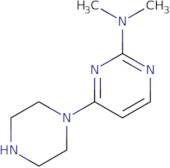 N,N-Dimethyl-4-(piperazin-1-yl)pyrimidin-2-amine