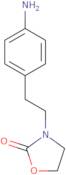 3-[2-(4-Aminophenyl)ethyl]-1,3-oxazolidin-2-one