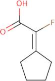 2-Cyclopentylidene-2-fluoroacetic acid