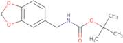 tert-Butyl N-(1,3-dioxaindan-5-ylmethyl)carbamate