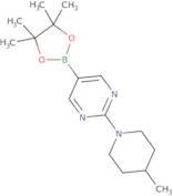 2-(4-Methylpiperidino)pyrimidine-5-boronic acid pinacol ester