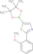 2-(2-Methoxyphenyl)-5-(4,4,5,5-tetramethyl-1,3,2-dioxaborolan-2-yl)-1,3-thiazole