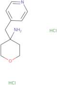 4-(Pyridin-4-ylmethyl)oxan-4-amine dihydrochloride