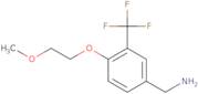 [4-(2-Methoxyethoxy)-3-(trifluoromethyl)phenyl]methanamine