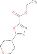 Ethyl 5-(oxan-4-yl)-1,3,4-oxadiazole-2-carboxylate