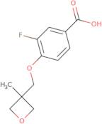 3-Fluoro-4-((3-methyloxetan-3-yl)methoxy)benzoic acid