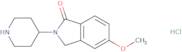 5-Methoxy-2-(piperidin-4-yl)isoindolin-1-one hydrochloride