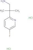 2-(5-Fluoropyridin-2-yl)-2-methylpropan-1-amine dihydrochloride