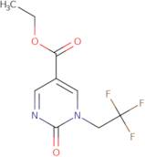 Ethyl 2-oxo-1-(2,2,2-trifluoroethyl)-1,2-dihydropyrimidine-5-carboxylate