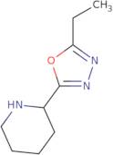 2-(5-Ethyl-1,3,4-oxadiazol-2-yl)piperidine