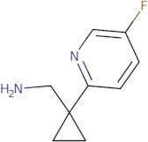 [1-(5-Fluoropyridin-2-yl)cyclopropyl]methanamine