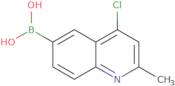 4-Chloro-2-methylquinoline-6-boronic acid