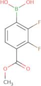 2,3-Difluoro-4-(methoxycarbonyl)phenylboronic acid