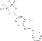 N-Benzyl-3-methyl-5-(4,4,5,5-tetramethyl-1,3,2-dioxaborolan-2-yl)pyridin-2-amine