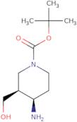 cis-1-Boc-4-amino-3-piperidinemethanol