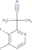 2-(3-Fluoro-4-iodopyridin-2-yl)-2-methylpropanenitrile