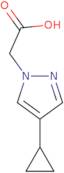 2-(4-Cyclopropyl-1H-pyrazol-1-yl)acetic acid