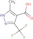 5-Methyl-3-(trifluoromethyl)-1H-pyrazole-4-carboxylic acid