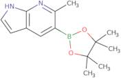 6-Methyl-5-(4,4,5,5-tetramethyl-1,3,2-dioxaborolan-2-yl)-1H-pyrrolo[2,3-b]pyridine