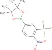 4-Nitro-3-trifluoromethylphenylboronic acid, pinacol ester