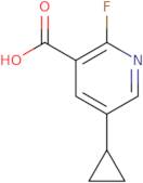 5-Cyclopropyl-2-fluoropyridine-3-carboxylic acid