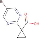 1-(5-Bromopyrimidin-2-yl)cyclopropane-1-carboxylic acid