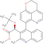 (S)-methyl 2-(tert-butoxy)-2-((R)-4-(2,3-dihydropyrano[4,3,2-de]quinolin-7-yl)-2-methylquinolin-3-…