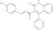 3-[(2E)-3-(4-Methoxyphenyl)prop-2-enoyl]-4-phenyl-1,2-dihydroquinolin-2-one
