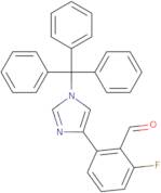 2-Fluoro-6-(1-trityl-4-imidazolyl)benzaldehyde