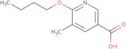 6-Butoxy-5-methylpyridine-3-carboxylic acid