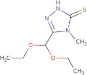 5-(Diethoxymethyl)-4-methyl-4H-1,2,4-triazole-3-thiol