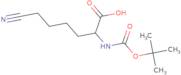 2-{[(tert-Butoxy)carbonyl]amino}-6-cyanohexanoic acid
