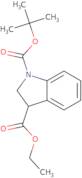 1-tert-Butyl 3-ethyl indoline-1,3-dicarboxylate