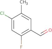 4-Chloro-2-fluoro-5-methylbenzaldehyde