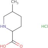 rac-(2R,5S)-5-Methylpiperidine-2-carboxylic acid hydrochloride