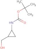 rac-tert-Butyl N-[(1R,2R)-2-(hydroxymethyl)cyclopropyl]carbamate