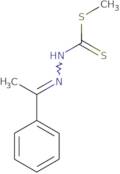 {[(Methylsulfanyl)methanethioyl]amino}(1-phenylethylidene)amine