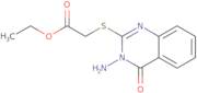 Ethyl [(3-amino-4-oxo-3,4-dihydroquinazolin-2-yl)sulfanyl]acetate