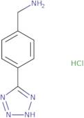 (4-(2H-Tetrazol-5-yl)phenyl)methanamine hydrochloride