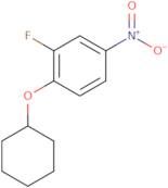 1-(Cyclohexyloxy)-2-fluoro-4-nitrobenzene