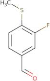 3-Fluoro-4-(methylthio)benzaldehyde