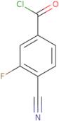 4-Cyano-3-fluorobenzoyl chloride