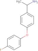 1-[4-(4-Fluorophenoxy)phenyl]ethan-1-amine