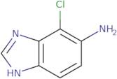 4-Chloro-1H-benzo[D]imidazol-5-amine