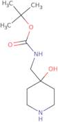 tert-butyl N-[(4-hydroxypiperidin-4-yl)methyl]carbamate